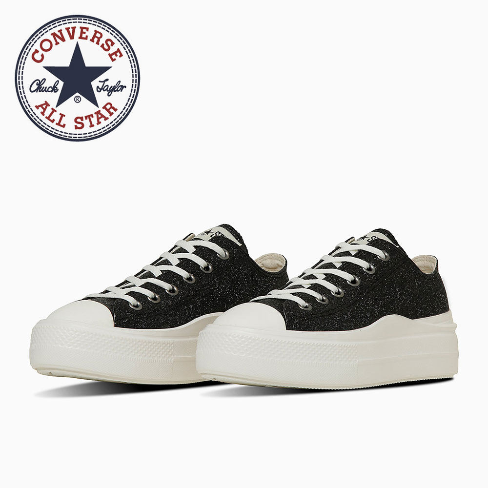 コンバース オールスター ローカット 厚底スニーカー プラットフォーム グリッター 靴 converse ALL STAR LIGHT PLTS 2 GT OX | CONVERSE | 01