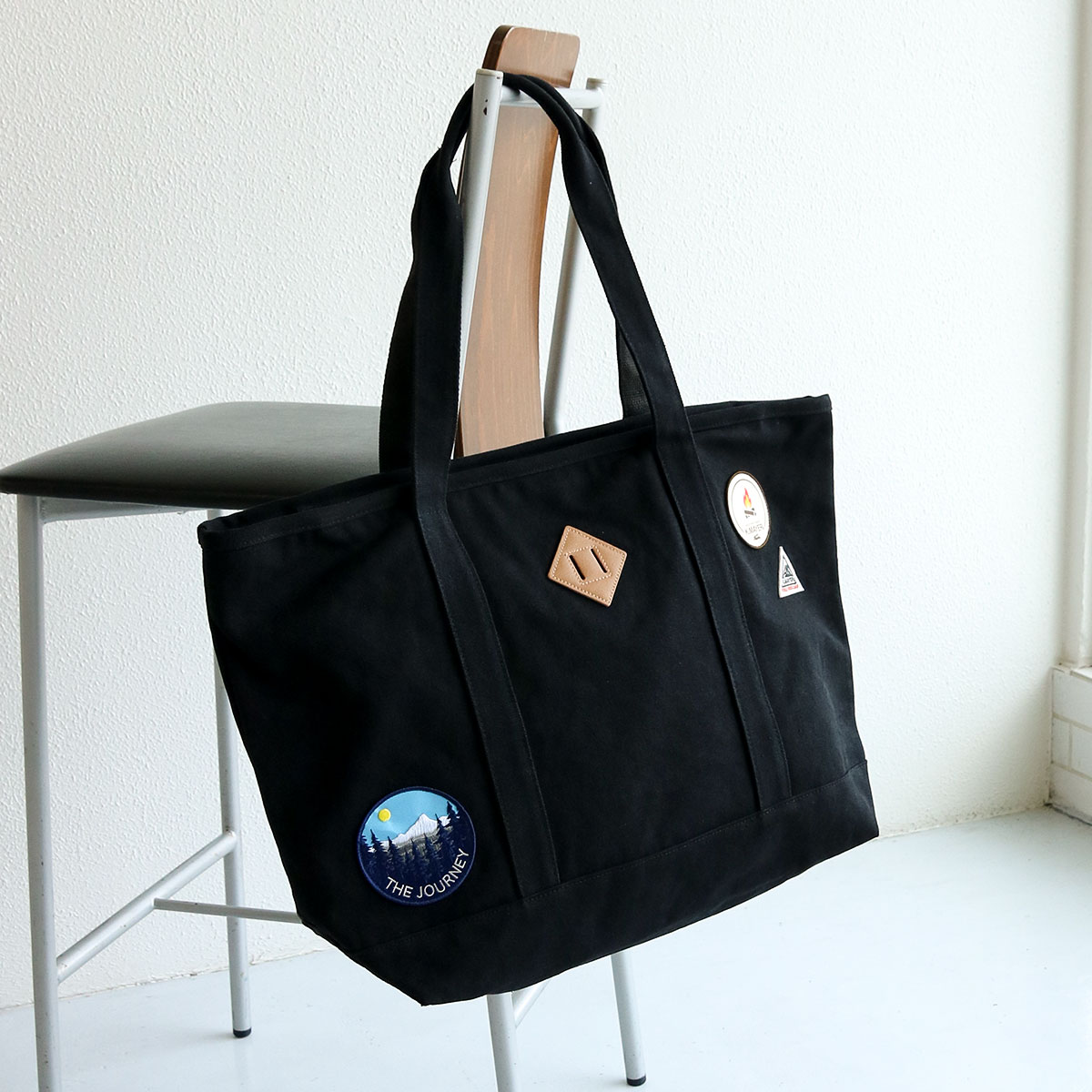 クリフメイヤー トートバッグ レディース メンズ ロゴ ワッペン トート a4 旅行 バッグ 黒 ネイビー グリーン KRIFF MAYER 2004 爆買 | KRIFF MAYER | 03