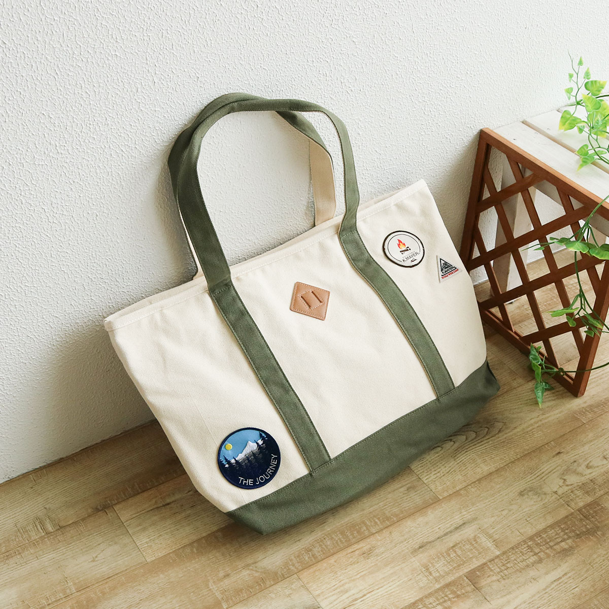 クリフメイヤー トートバッグ レディース メンズ ロゴ ワッペン トート a4 旅行 バッグ 黒 ネイビー グリーン KRIFF MAYER 2004 爆買 | KRIFF MAYER | 02