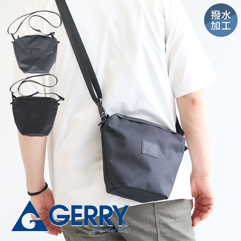 gerry ショルダー バッグ 撥水 サコッシュ 2way メンズ レディース 斜めがけ 軽量 薄型 小型 ミニ 旅行 アウトドア 多機能 ユニセックス 鞄 2185 ジェリー 爆買 | GERRY