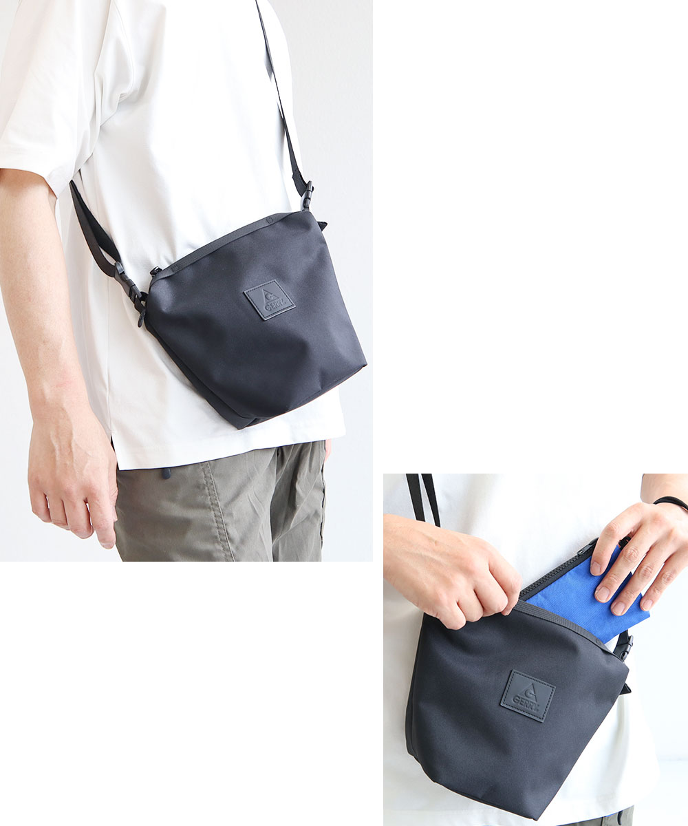 gerry ショルダー バッグ 撥水 サコッシュ 2way メンズ レディース 斜めがけ 軽量 薄型 小型 ミニ 旅行 アウトドア 多機能 ユニセックス 鞄 2185 ジェリー 爆買 | GERRY | 08