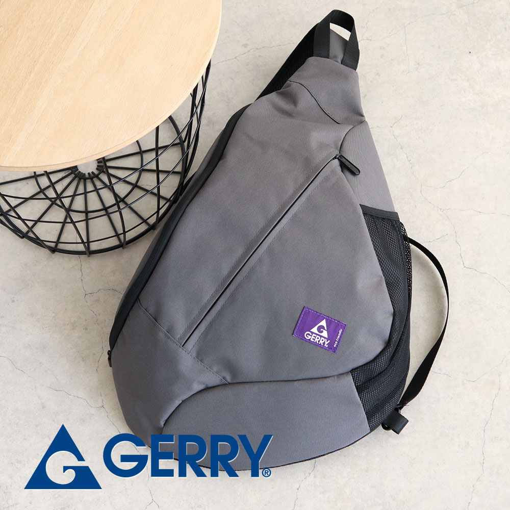 GERRY（ジェリー） スリングバッグ メンズ レディース ボディバッグ 撥