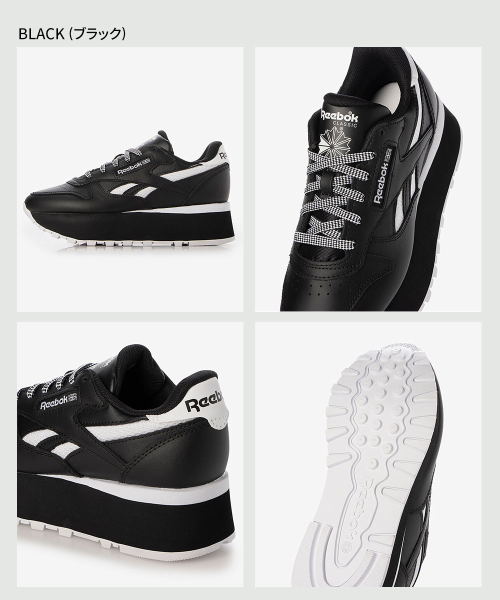 Reebok（リーボック） スニーカー レディース ローカット 厚底 靴