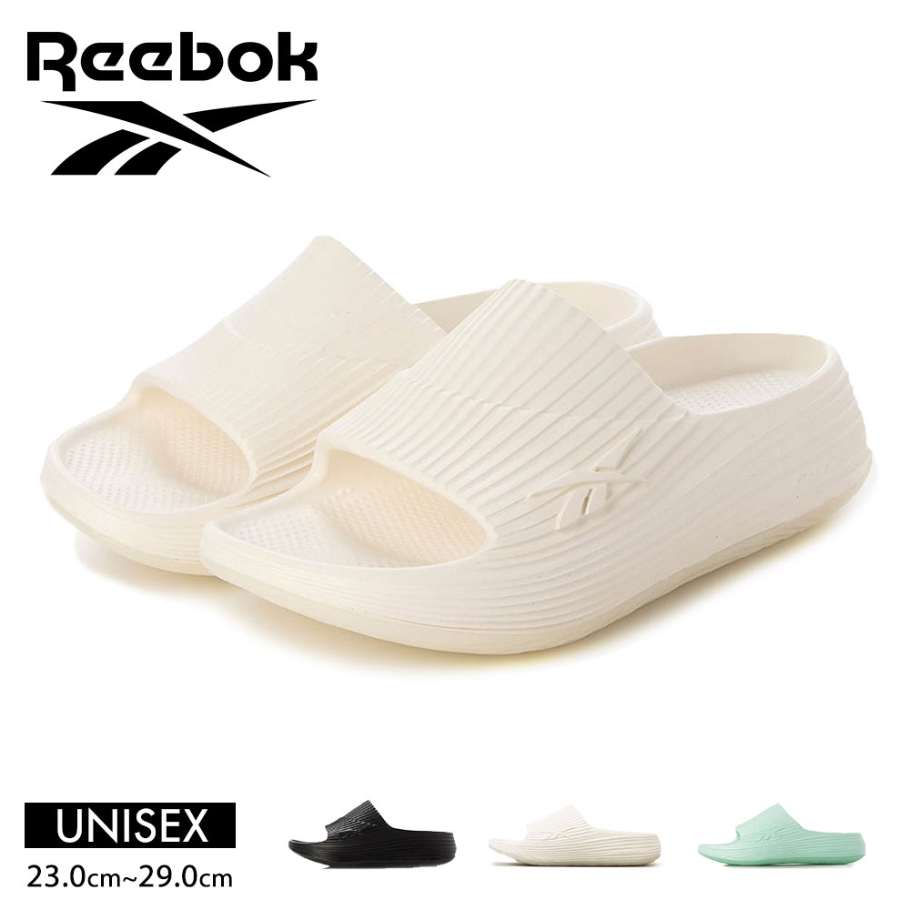 ���[�{�b�N �T���_�� ���J�o���[ ���� ������� �C �V���[�Y �� �� �u���[ �� �z���C�g DMX RECOVERY SLIDE Reebok ����