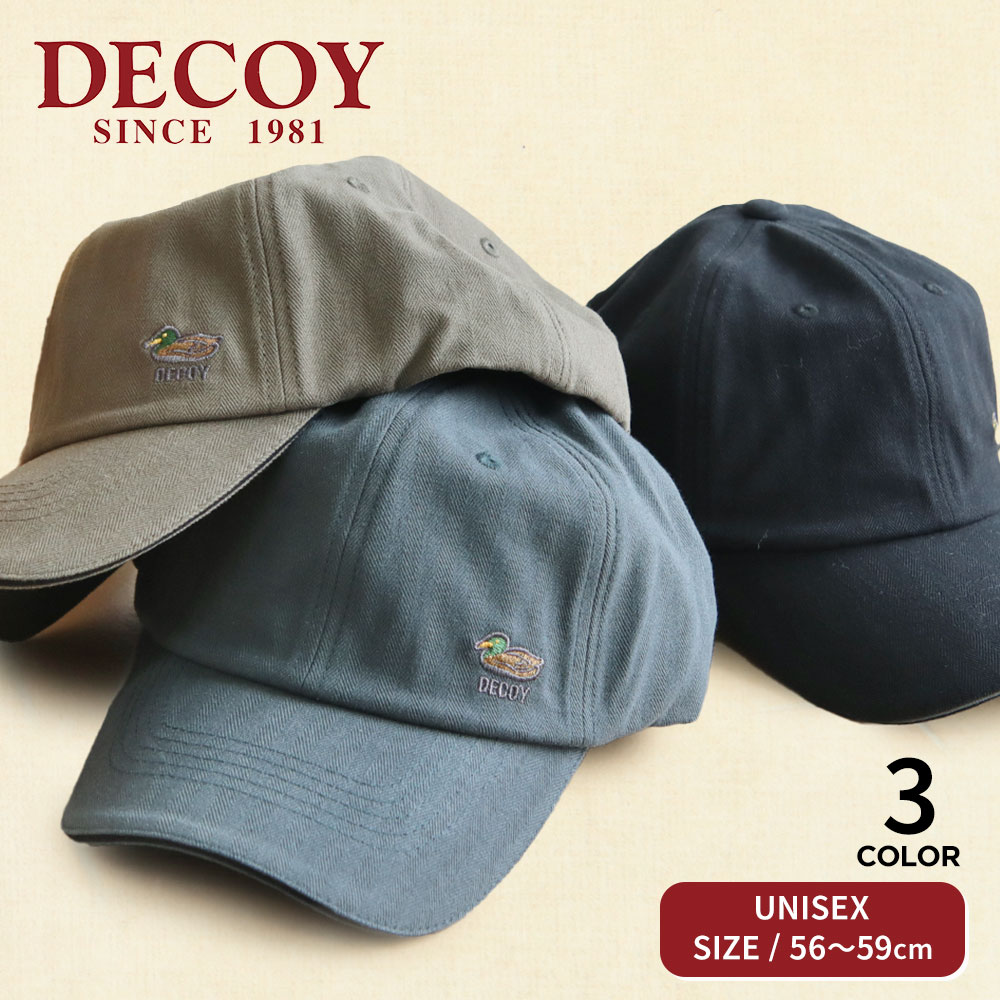 DECOY キャップ 帽子 6パネル メンズ レディース ユニセックス