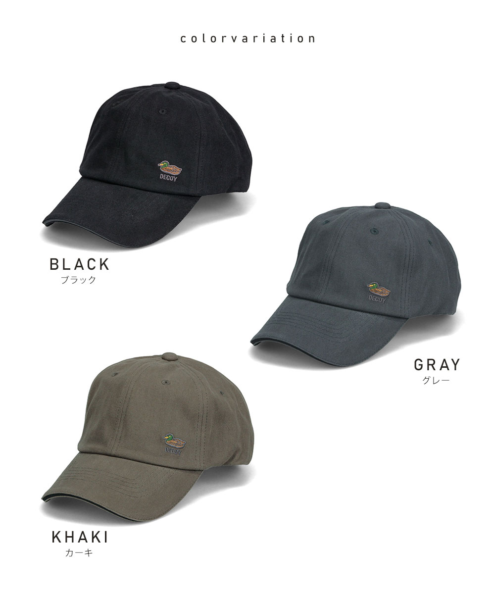DECOY キャップ 帽子 6パネル メンズ レディース ユニセックス