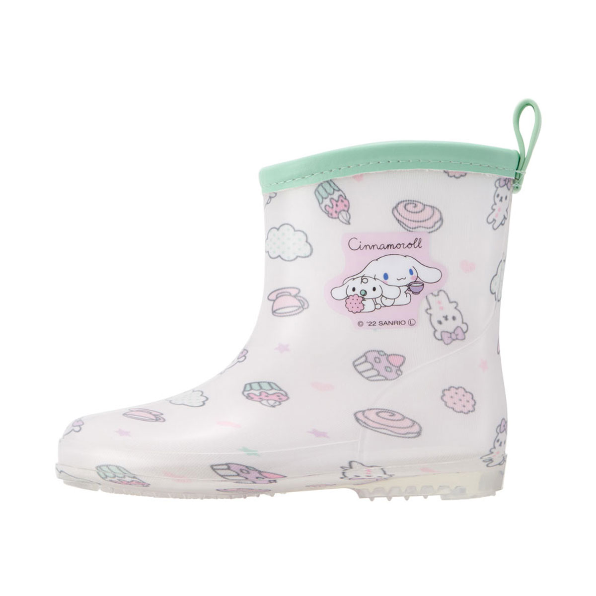 長靴 キッズ レインブーツ キッズ 子供 防水 反射テープ付き 雨具 サンリオ ディズニー 14cm 15cm 16cm 17cm 18cm RIBT | スケーター | 10