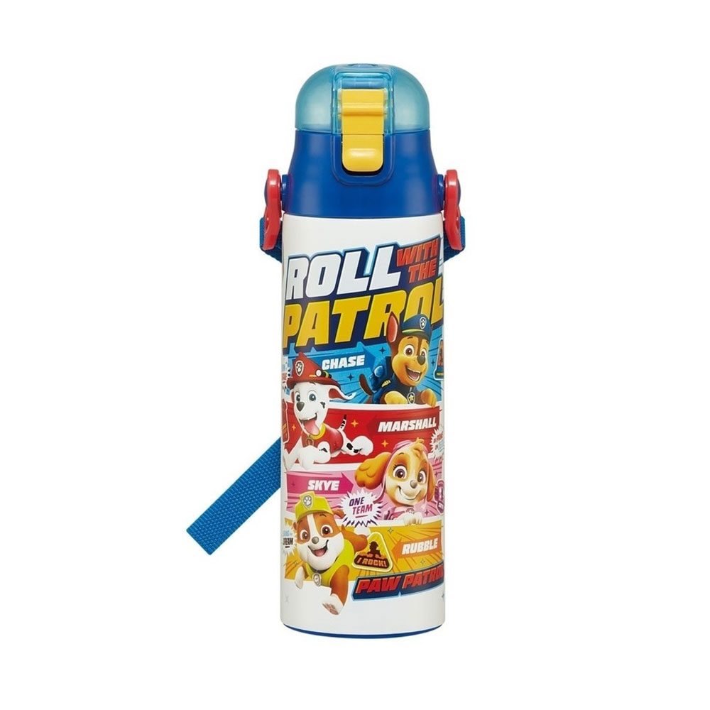 水筒 キッズ 580ml 超軽量 ワンタッチ ダイレクトボトル ベルト付き 保冷 子ども 直飲み 幼児 ディズニー サンリオ キャラクター SDC6N | スケーター | 07