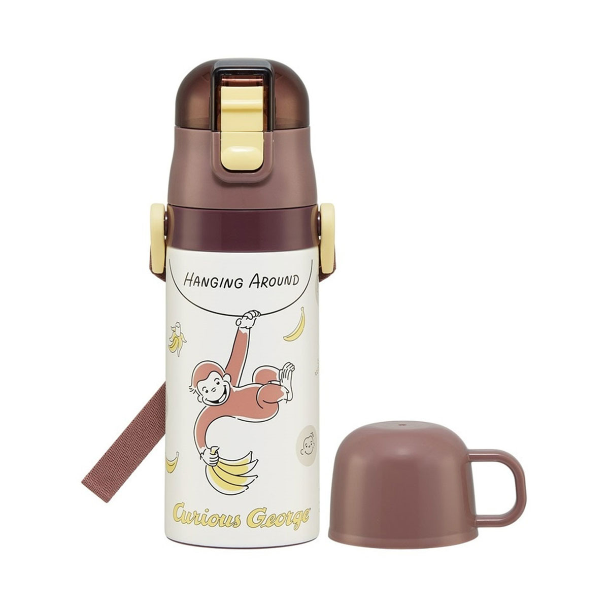 水筒 キッズ 2WAY 400ml 350ml ステンレスボトル 保冷 保温 ストロー飲み コップ ストラップ付 子供 保育園 幼稚園 SKCP3 | スケーター | 10