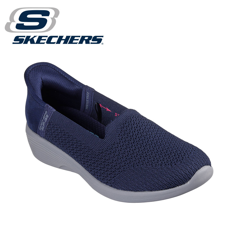 DA1121 スケッチャーズ SKECHERS スニーカー　ハンズフリー SKECHERS スケッチャーズ スニーカー レディース 靴 黒 ブラック