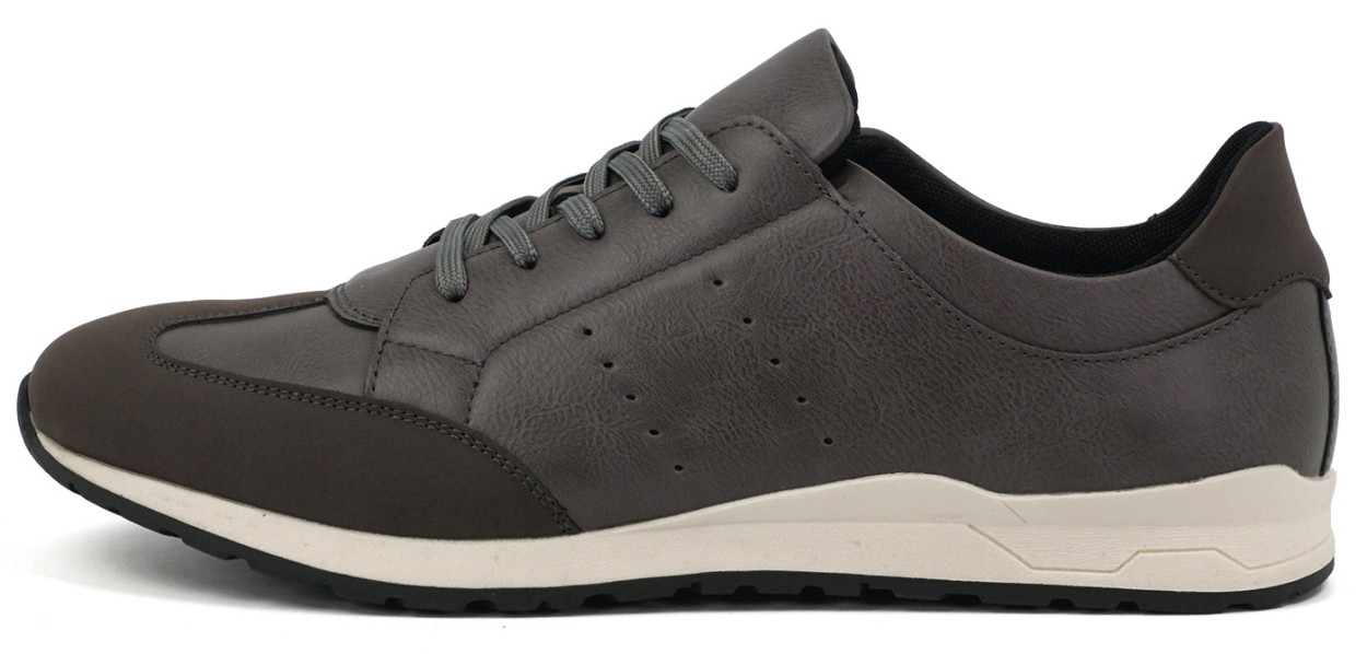 スニーカー メンズ ローカット カジュアルシューズ 運動靴 紐靴 レースアップシューズ ブラック グレー 幅広 ウォーキング 3e 防滑 紳士靴 男性 旅行 散歩 3622 Start Fv 3622 Jerico Yahoo 店 通販 Yahoo ショッピング