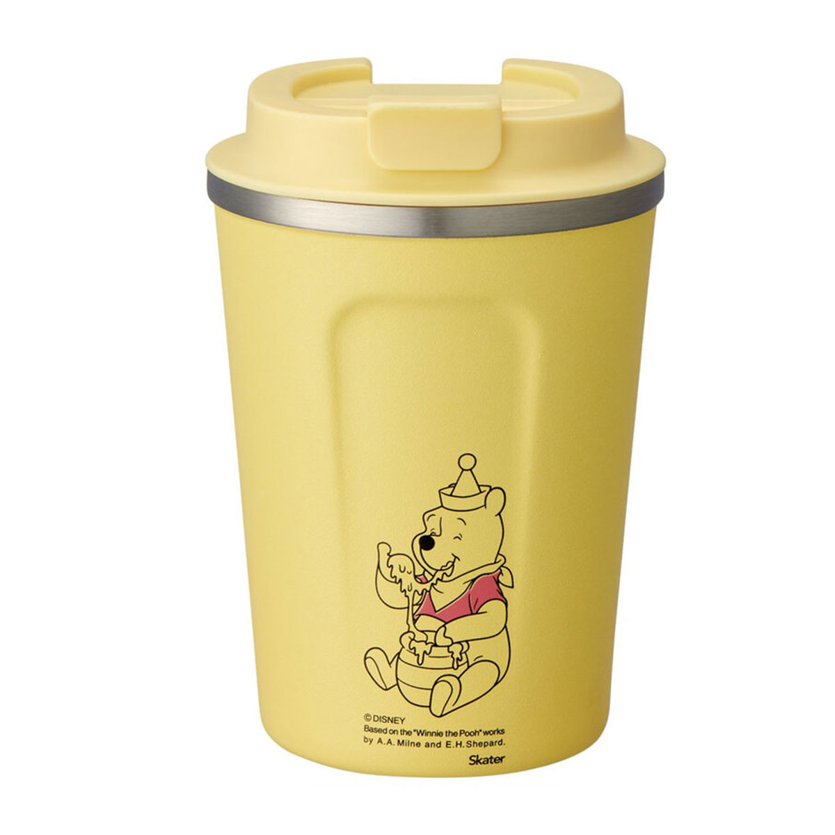 コーヒータンブラー ステンレス 蓋付き ホット アイス 保温 保冷 キャラクター スヌーピー プーさん ミッキー ドラえもん 350ml STBC3F 爆買 | スケーター | 02
