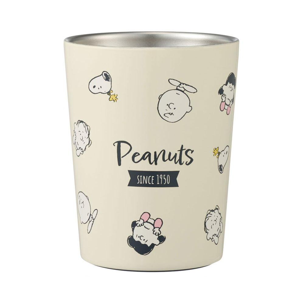 コンビニコーヒータンブラー ホット アイス S 240ml 保温  真空断熱 カップ サーモタンブラー 白 すみっコぐらし スヌーピー STCV1 | スケーター | 01