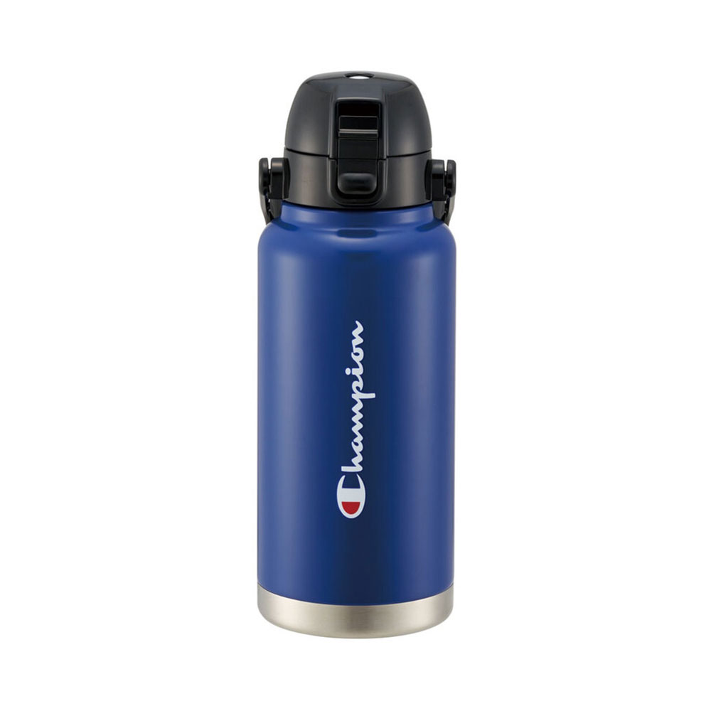 ステンレスボトル ワンプッシュ ダイレクト 水筒 大容量 1L 大きめ 保冷 広口 直飲み ハンドル付き 真空断熱 軽量 スポーツ STD10H | スケーター | 05