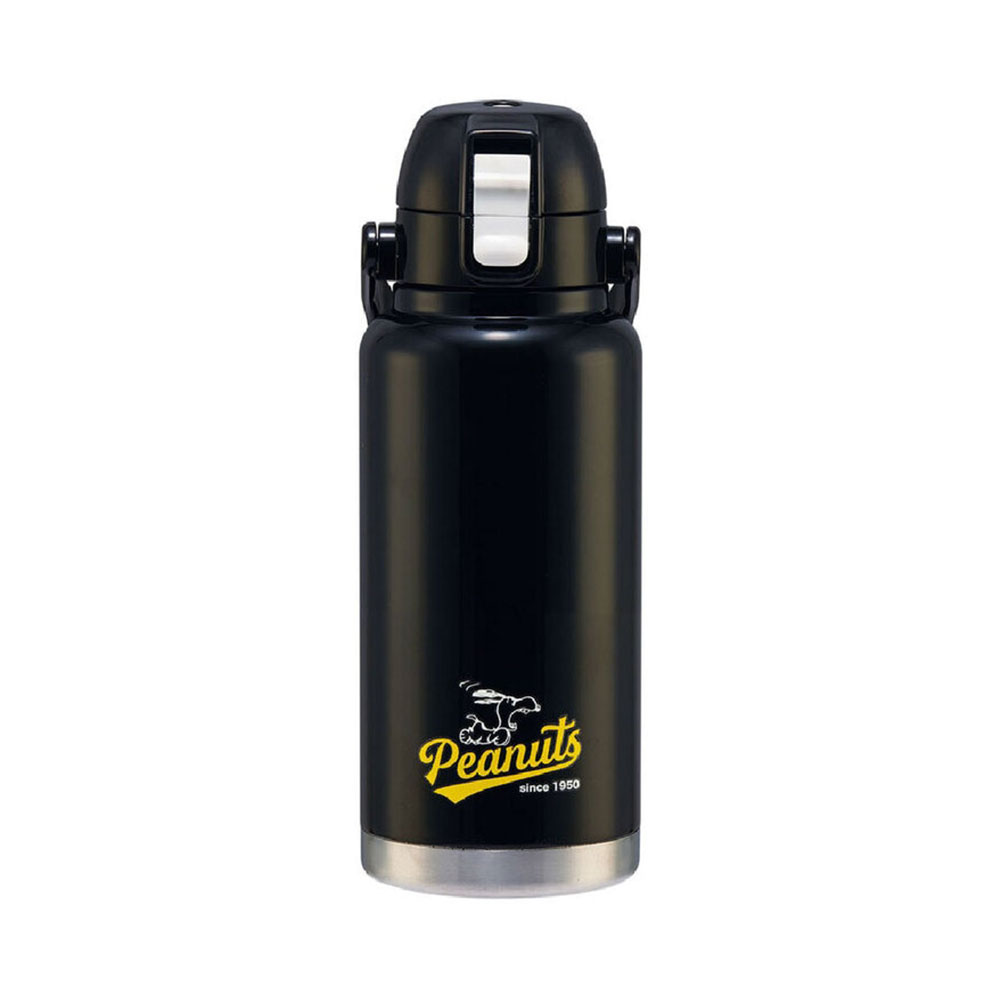 ステンレスボトル ワンプッシュ ダイレクト 水筒 大容量 1L 大きめ 保冷 広口 直飲み ハンドル付き 真空断熱 軽量 スポーツ STD10H | スケーター | 01