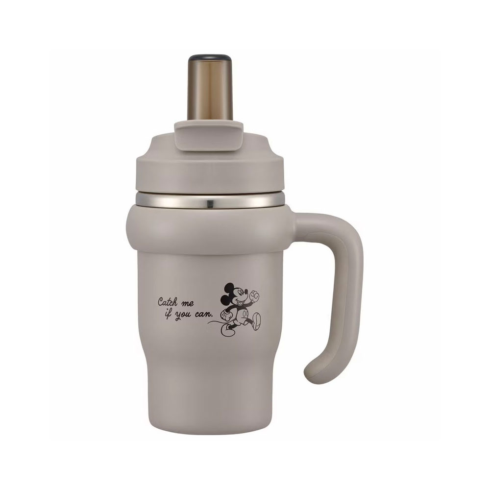 タンブラー 570ml 保温 保冷 真空二重構造 直飲み ストロー ハンドル付 持ち手 2WAY ステンレス ボトル 水筒 大人 子供 STSTB6 爆買 | スケーター | 01