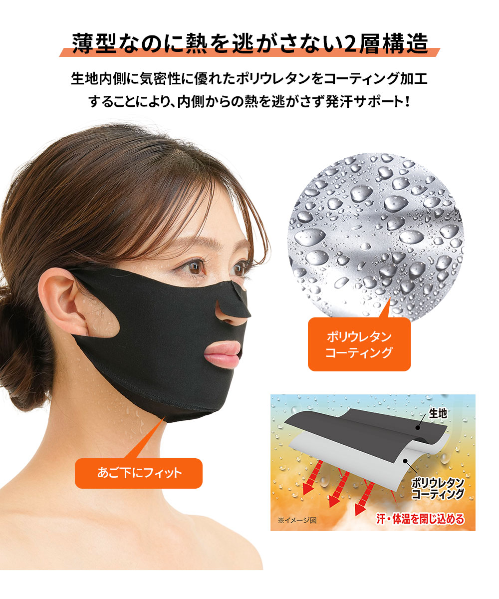 口元 たるみ 解消 発汗シェイプサウナマスク 発汗 美顔 ほうれい線 グッズ 口元 口まわりリフト フェイスライン リフトアップ 頬 159 爆買 | ニーズ | 02