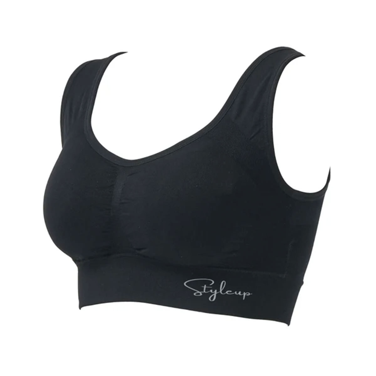 ブラジャー ノンワイヤー 着圧 ボディメイク シェイプ ナイト 肌着 下着 黒 ブラック 骨格診断士が作ったスタイルアップブラ ウェーブ 229 爆買 | ニーズ | 01