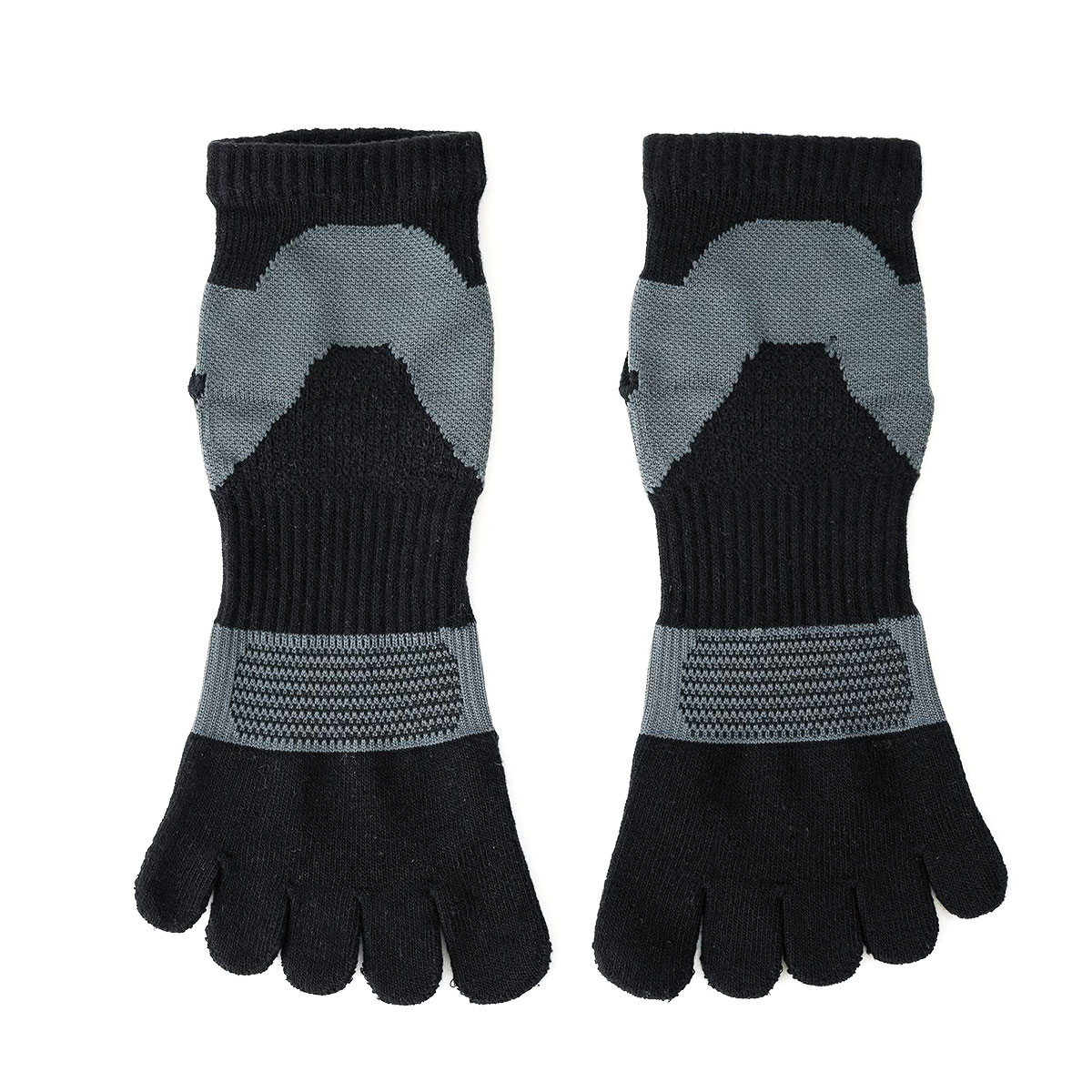 Dr.PRO 大地をつかむ5本指ソックス 靴下 五本指 綿 ソックス 5 本 指 メンズ レディース 黒 白 健康 スポーツ 滑り止め付き 70 | ニーズ | 01