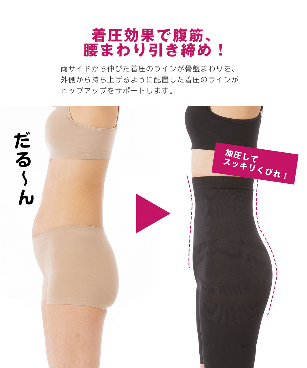 圧着 レギンス レディース シックスパックシェイプ骨盤スパッツ 加圧 引き締め 美尻 美脚 着圧 インナー くびれ スパッツ ベージュ ブラック 98 爆買 | ニーズ | 04