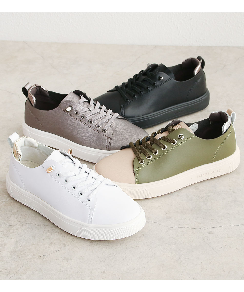 カジュアルシューズ レディース ツボ押し 凸凹インソール 足裏マッサージ 衝撃吸収 土踏まず アーチサポート ゴム紐 撥水 スマートウォーク 2012 | ブランド登録なし | 14