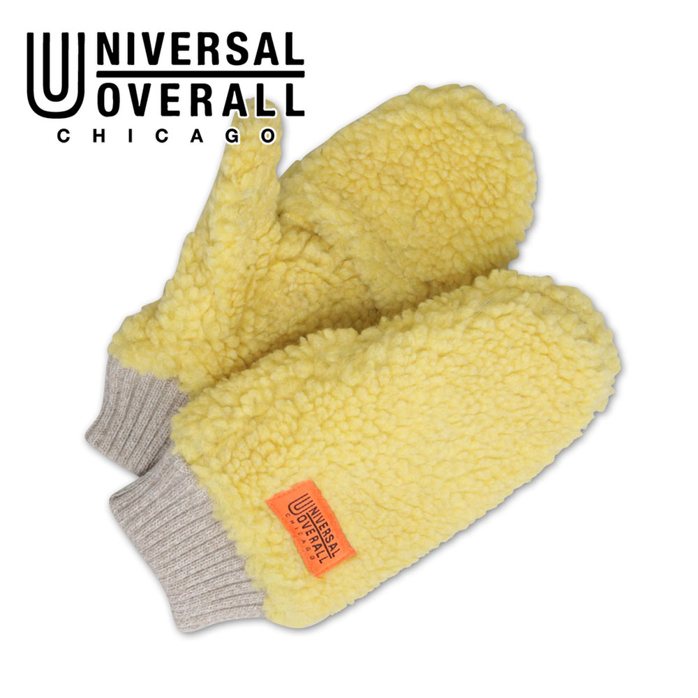 ユニバーサルオーバーオール 手袋 レディース ボア ミトン スマホ対応 冬 防寒 アウトドア 黒 白 チェック柄 t1110 UNIVERSALOVERALL | UNIVERSAL OVERALL | 08