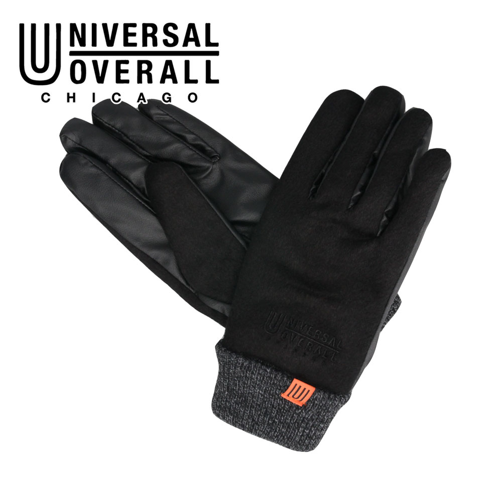 UNIVERSAL OVERALL ユニバーサルオーバーオール 手袋 裏起毛 グローブ スマホ対応 チェック柄 黒 ベージュ グレー UO T1183 爆買 | UNIVERSAL OVERALL | 04