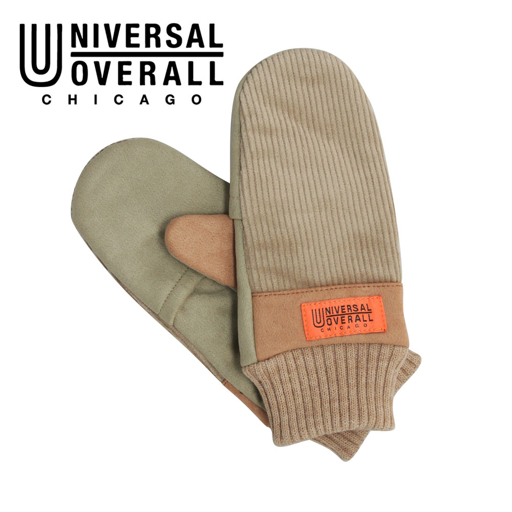 UNIVERSAL OVERALL ユニバーサルオーバーオール 手袋 レディース ミトン コーデュロイ グローブ スマホ対応 指が出せる t1330 | UNIVERSAL OVERALL | 02