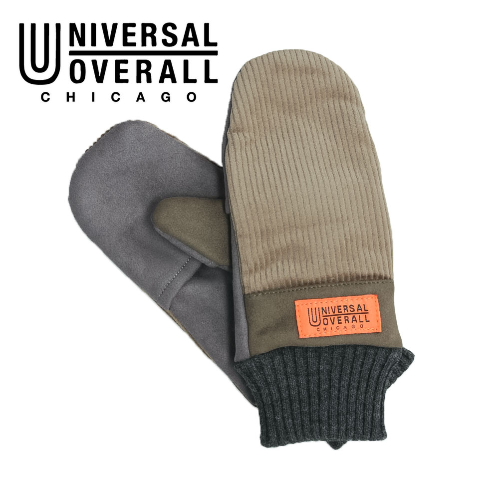 UNIVERSAL OVERALL ユニバーサルオーバーオール 手袋 レディース ミトン コーデュロイ グローブ スマホ対応 指が出せる t1330 | UNIVERSAL OVERALL | 03