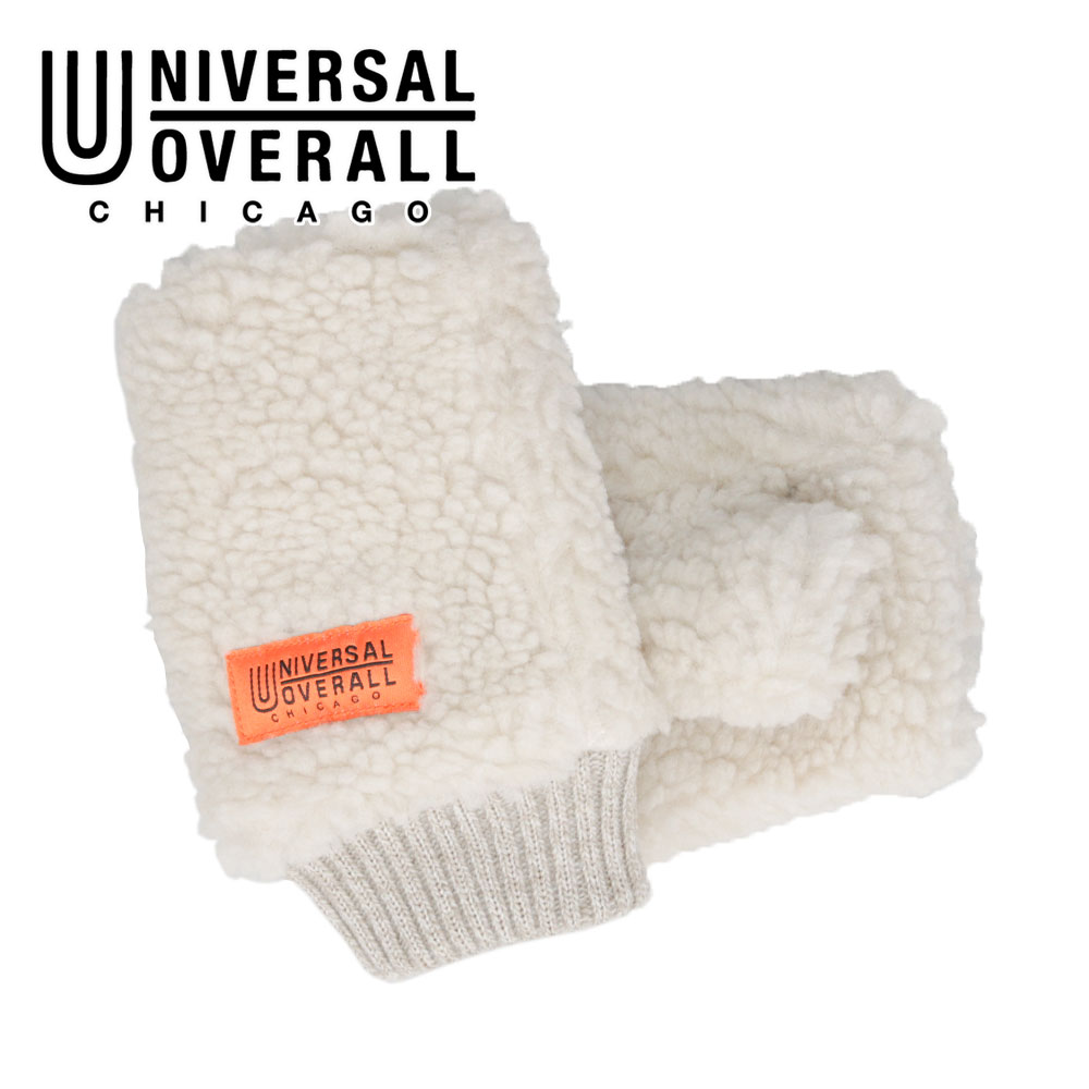 UNIVERSAL OVERALL ユニバーサルオーバーオール 手袋 指なし 暖かい ボア フィンガーレス グローブ スマホ対応 ブランド t1445 | UNIVERSAL OVERALL | 01