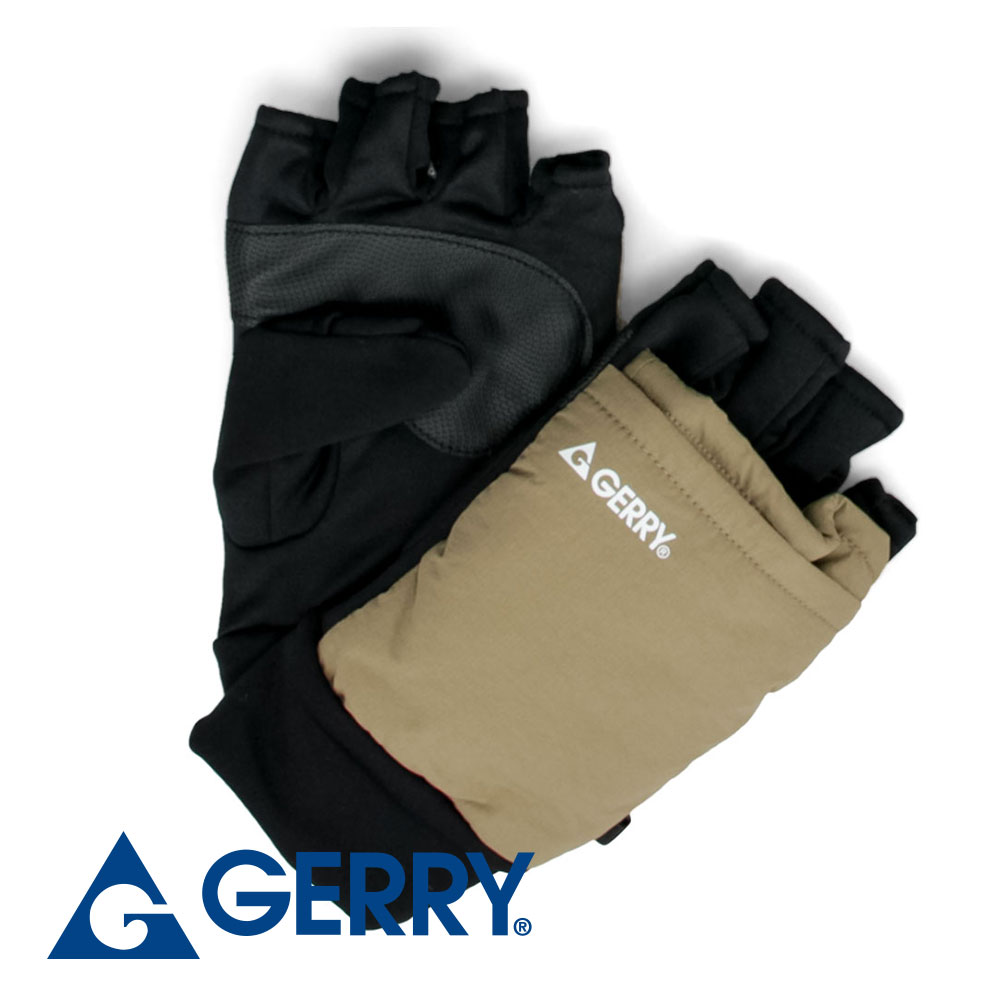 gerry ミトン 手袋 防寒 スマホ 対応 メンズ レディース 指 穴 冬 2way フード付き カバー 出せる オープン 暖かい 通勤 通学 グローブ t1540 ジェリー | GERRY | 02