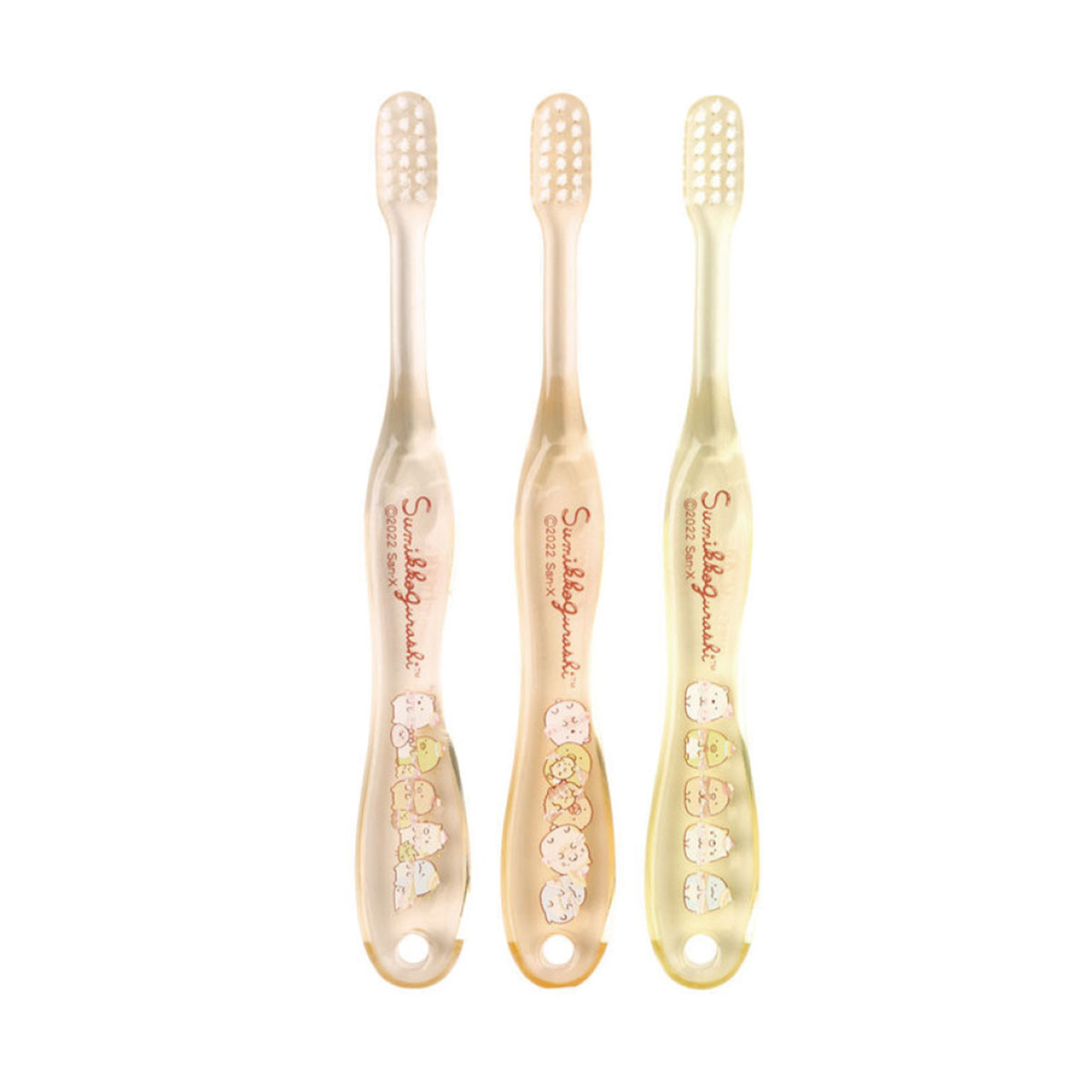 歯ブラシ 子供用 3本 セット 3〜5才 キャップ付き やわらかめ 歯磨き アナと雪の女王 プリンセス ポケモン トミカ すみっコぐらし TB5SCT | スケーター | 05