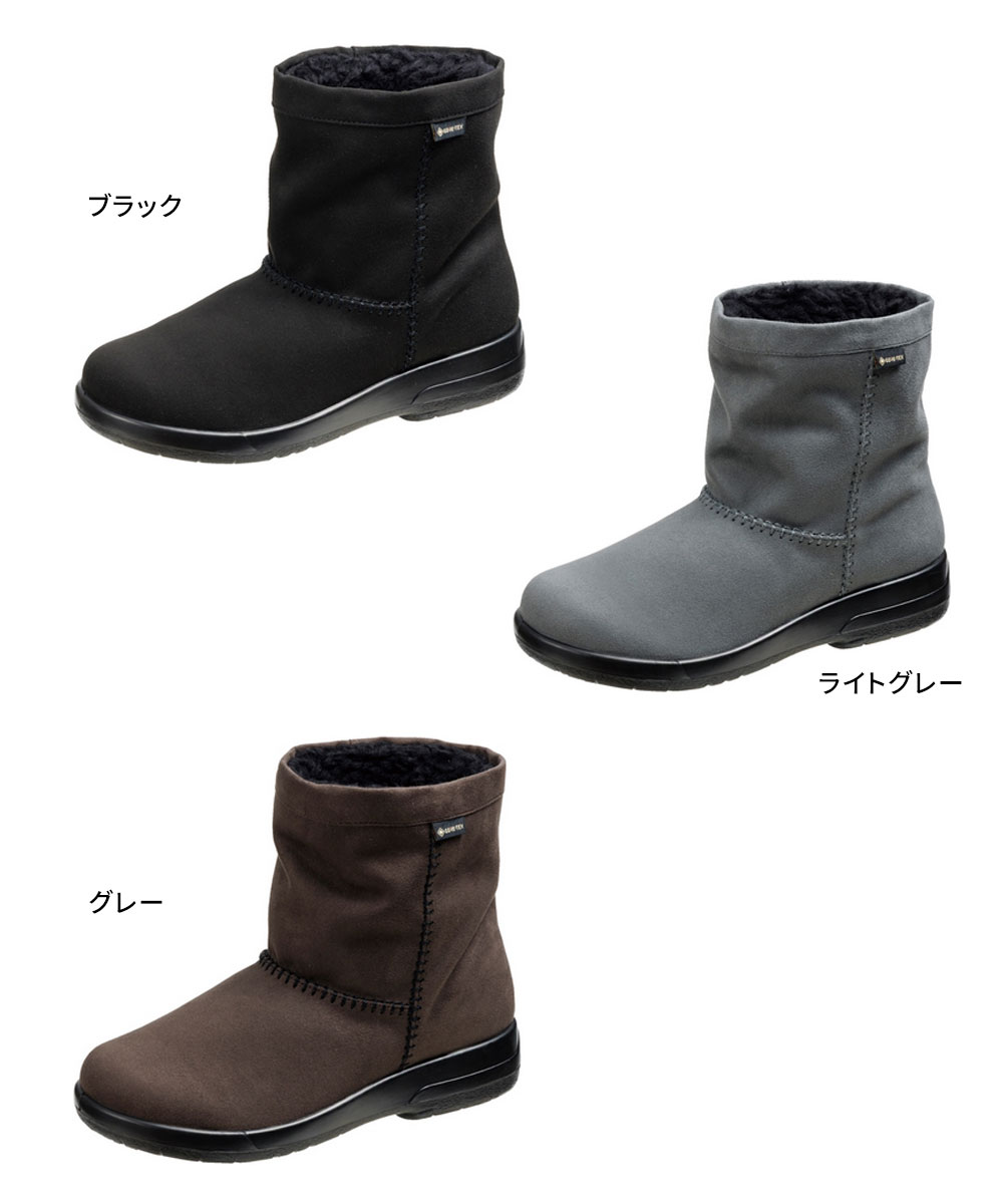TOP DRY ショートブーツ レディース 防水 防滑 撥水 ゴアテックス 3E