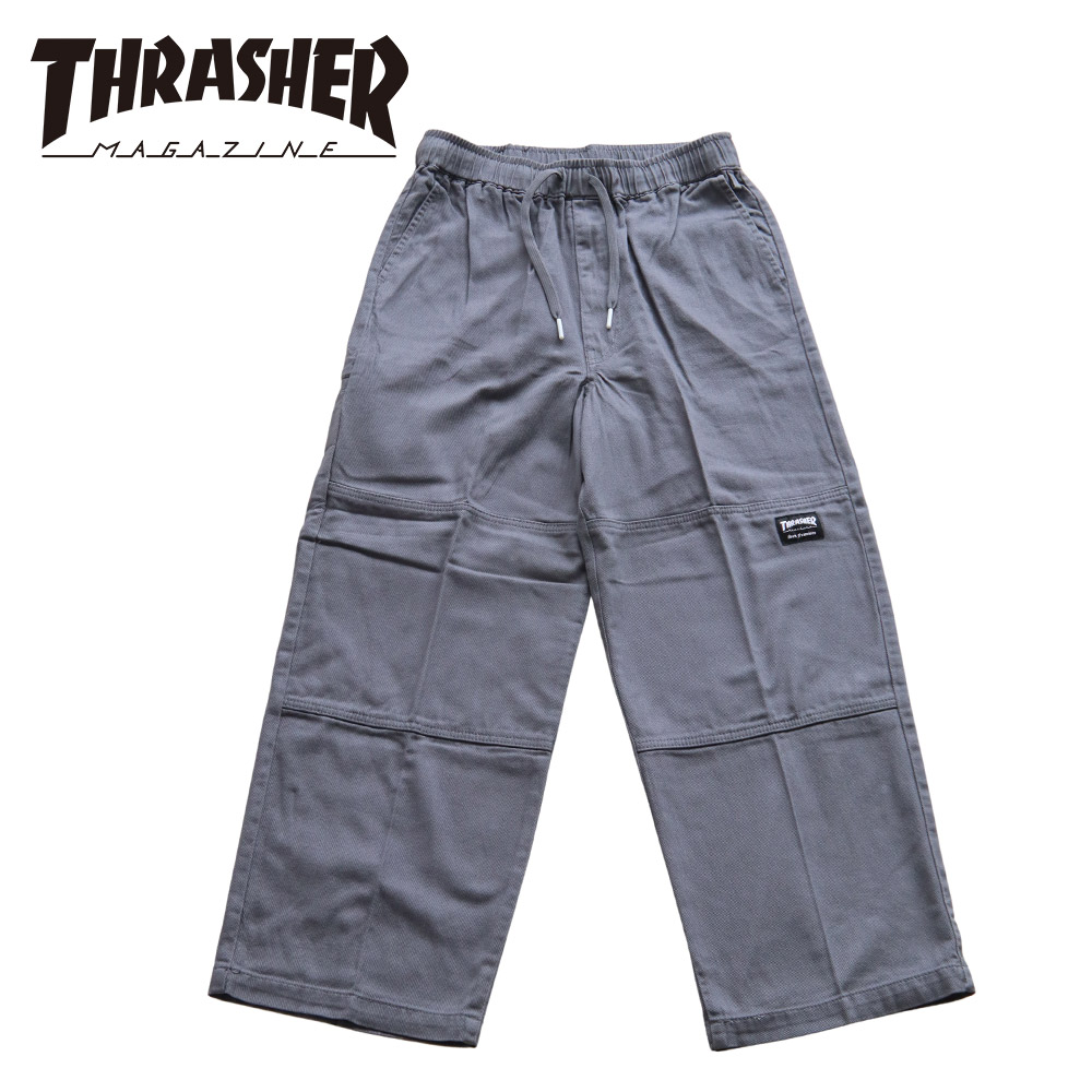 スラッシャー イージーパンツ メンズ デニム ワークパンツ ワイドパンツ ゆったり スケーター レディース ボトムス THRASHER 017150 爆買 | THRASHER | 02