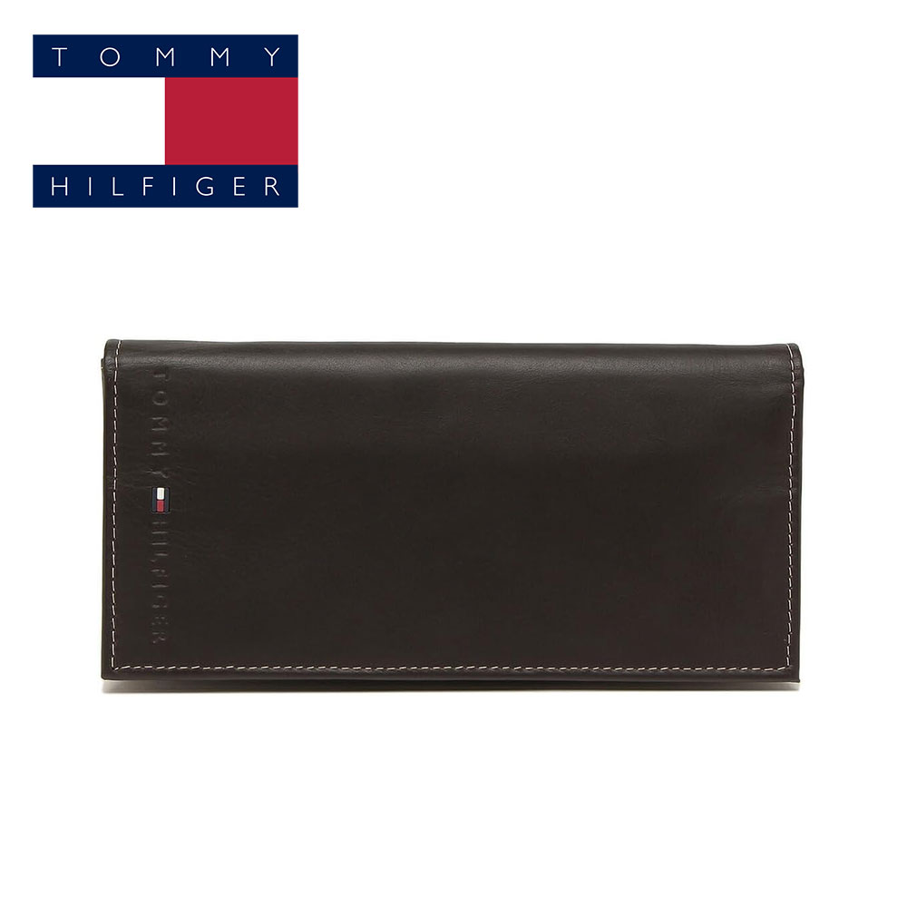トミー・リー カウベル  LEE LP009-TL TOMMY HILFIGER トミーヒルフィガー 長財布 31TL19X013 二つ折