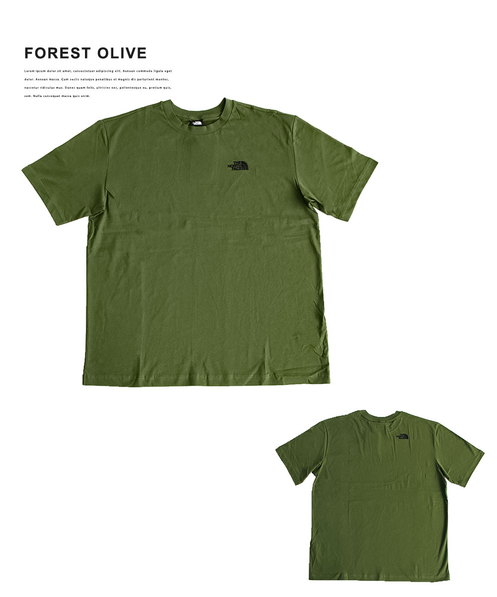 ザノースフェイス 半袖Tシャツ メンズ エッセンシャル ハーフドーム オーバーサイズ 刺繍 THE NORTH FACE M S/S NF0A87NR | THE NORTH FACE | 08