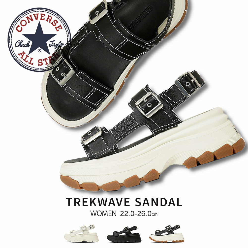 人気★CONVERSE オールスター トレックウエーブ サンダル★厚底 コンバース CONVERSE 【厚底】ALL STAR (R) TREKWAVE SANDAL OX