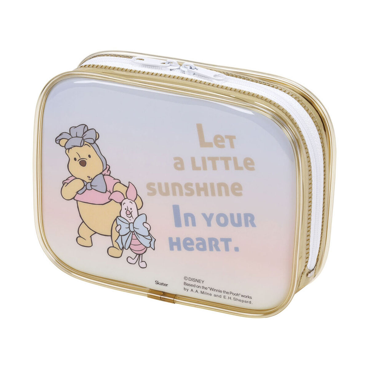 トラベルセット 歯ブラシ くし ポーチ ボトル 携帯 旅行 温泉 銭湯 サウナトラベルポーチ レディース コンパクト 持ち運び かわいい TRVS1 | スケーター | 01