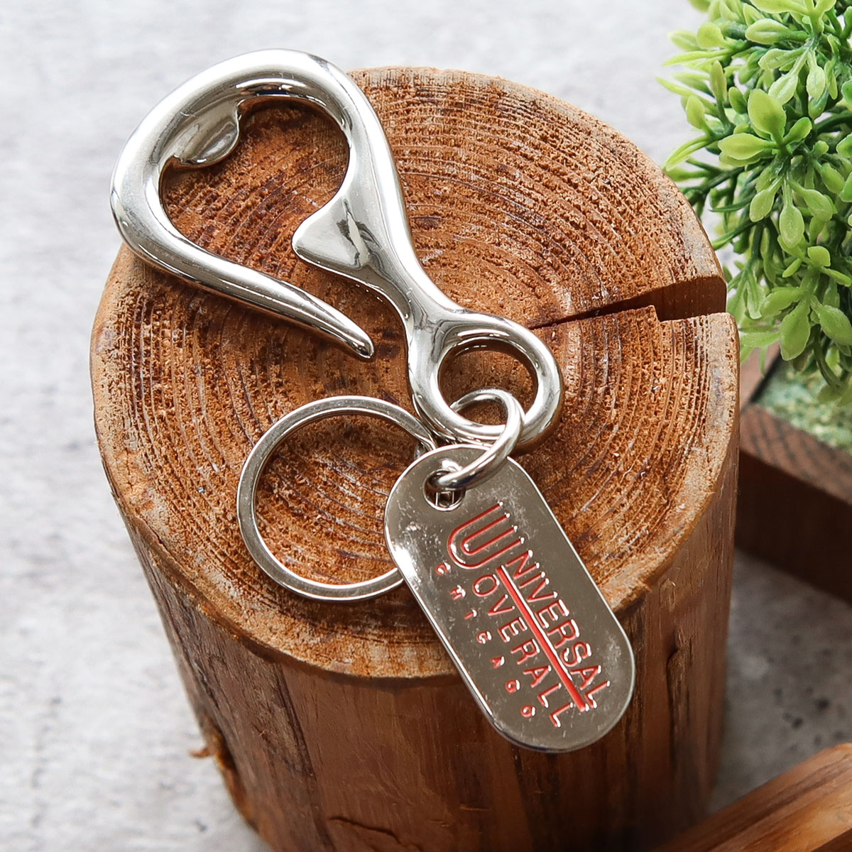 ユニバーサルオーバーオール キーリング カラビナ 栓抜き 黒 シルバー ゴールド 車 家 鍵  NIVERSAL OVERALL uv189mp | UNIVERSAL OVERALL | 06