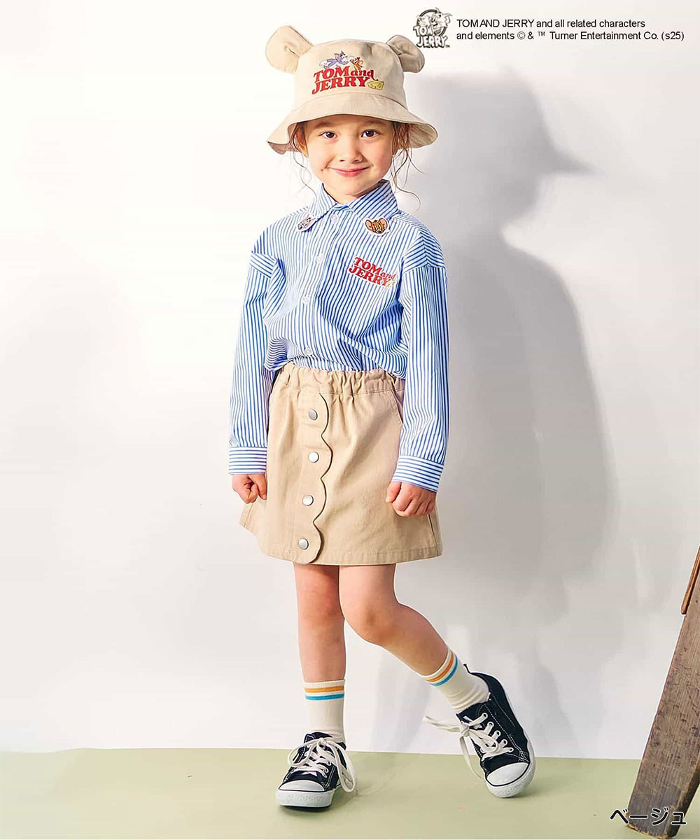 アプレレクール 帽子 キッズ 日よけ バケット ハット 子供 UVカット 紫外線対策 男の子 女の子 トムとジェリー 耳付きv268905 apres les cours 爆買 | F.O.KIDS | 06