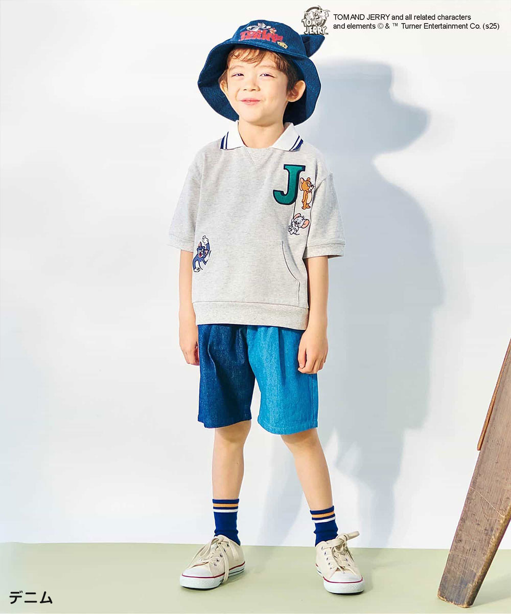 アプレレクール 帽子 キッズ 日よけ バケット ハット 子供 UVカット 紫外線対策 男の子 女の子 トムとジェリー 耳付きv268905 apres les cours 爆買 | F.O.KIDS | 08