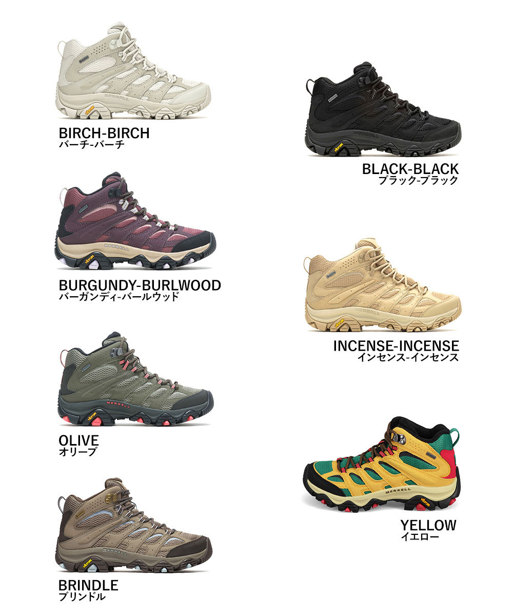 メレル 靴 シューズ ウィメンズ 防水 防滑 ミッドカット 登山 MOAB 3 SYNTHETIC MID GORE-TEX MERRELL | MERRELL | 18