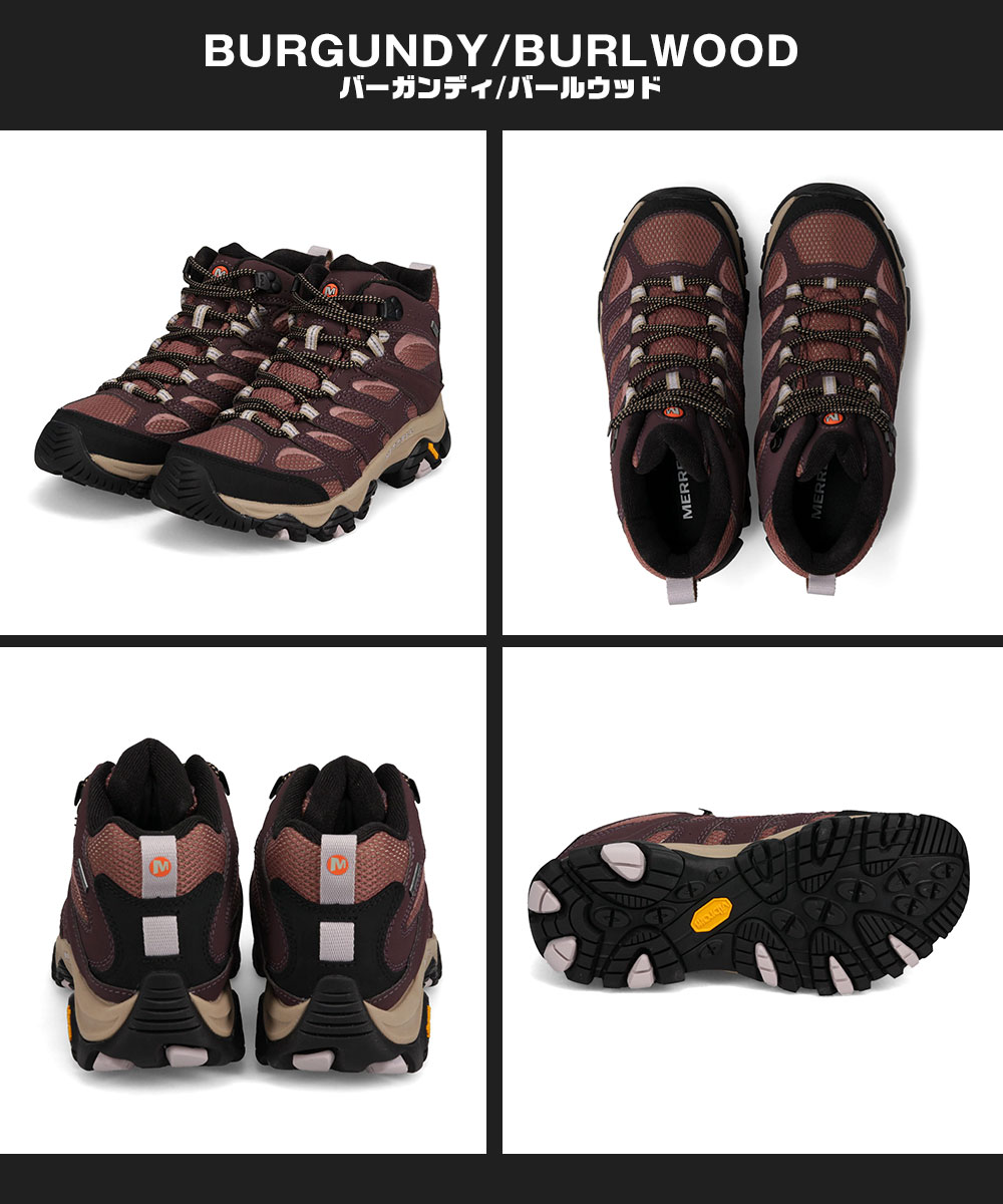 メレル 靴 シューズ ウィメンズ 防水 防滑 ミッドカット 登山 MOAB 3 SYNTHETIC MID GORE-TEX MERRELL | MERRELL | 12