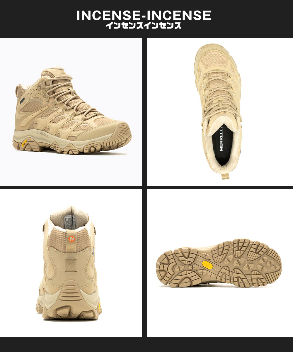 メレル 靴 シューズ ウィメンズ 防水 防滑 ミッドカット 登山 MOAB 3 SYNTHETIC MID GORE-TEX MERRELL | MERRELL | 13