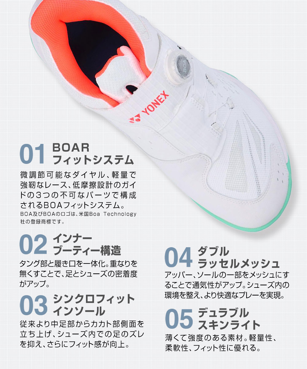 YONEX バドミントンシューズ（サイズ（cm）：23cm