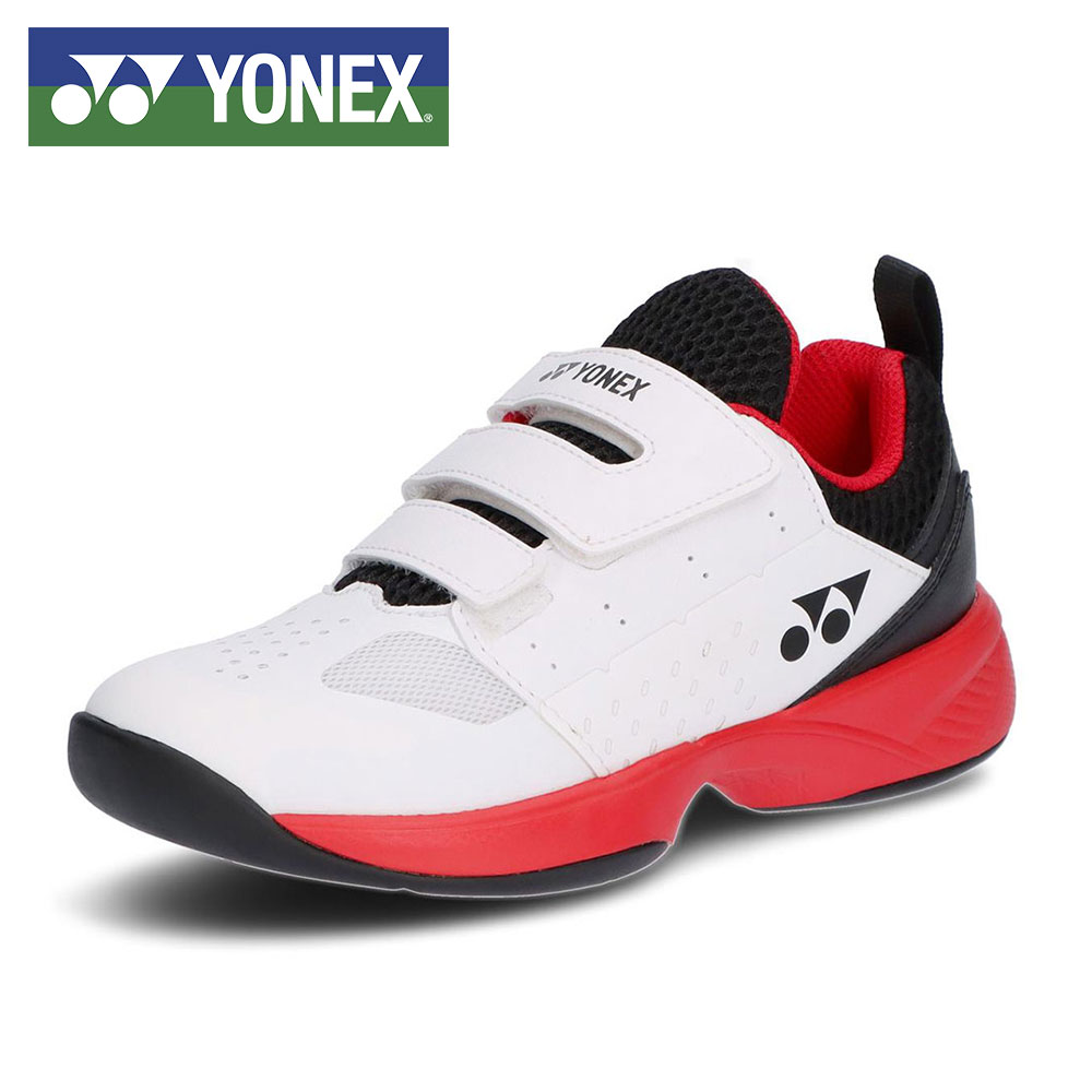 YONEX テニスシューズ ホワイト/レッド YONEX テニスシューズ 51116 25.0cm ホワイト/レッド - メルカリ