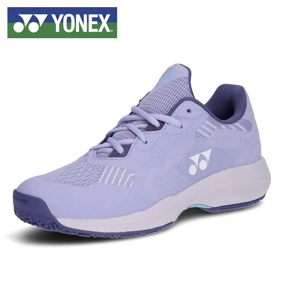 YONEX テニスシューズ 黒/パープル YONEX/ヨネックス】パワークッションフュージョンレブ5LAC
