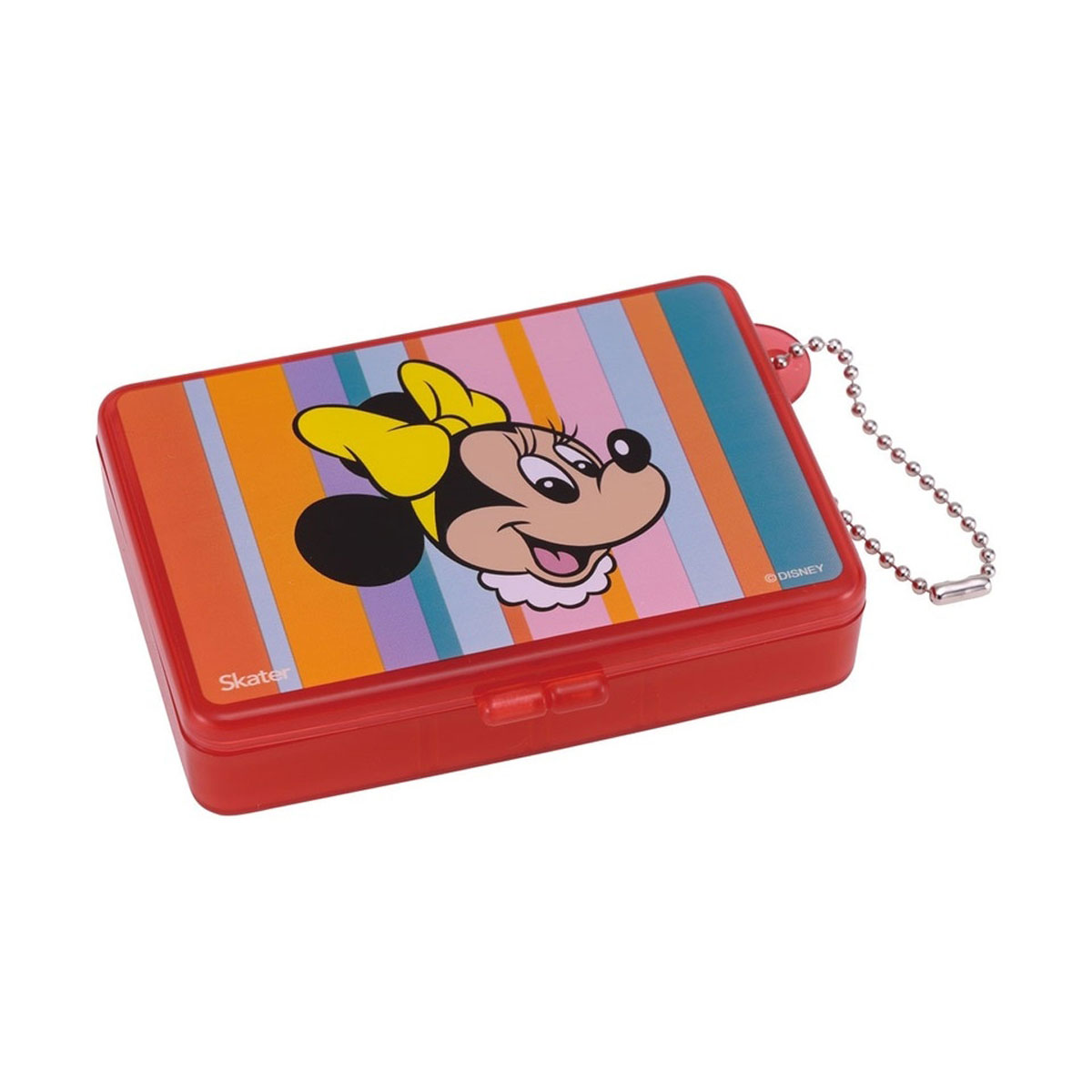 小物入れ 薬入れ ピルケース 小さめ コンパクト サプリケース アクセサリー入れ 仕切り 旅行 トラベル用品 キャラクター ミニケース ZMLC1 | スケーター | 02