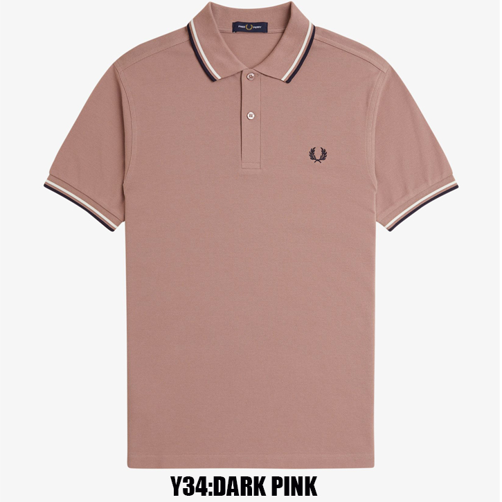 フレッドペリー M3600 半袖ポロシャツ ダークブラウン FRED PERRY フレッドペリー 半袖 ポロシャツ M3600 国内正規品