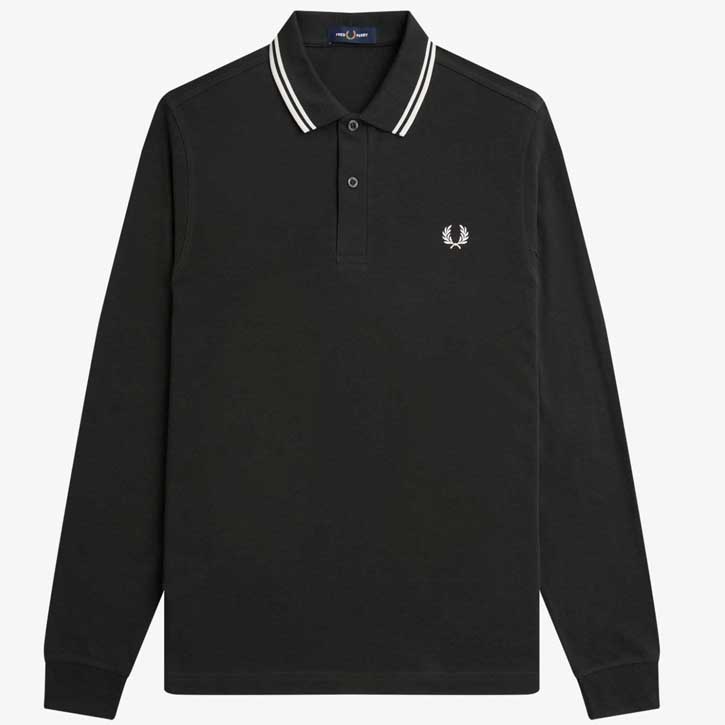 フレッドペリー FRED PERRY 長袖 ポロシャツ M3636 国内正規品 : m3636 